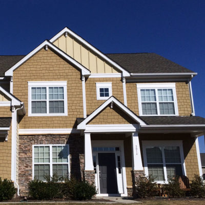beige house